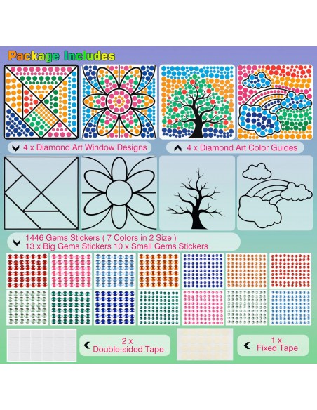 Set creatie pictura in diamante DazSpirit SunCather