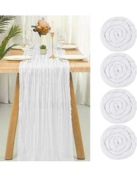 Aleer de masa semitransparent din tifon 4 m