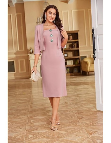 Compleu elegant Grace Karin,  bolero si rochie