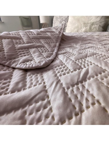 Cuvertura de pat HomeLevel 200x220, Old Rose cu...