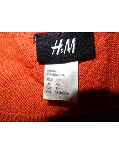 Pulover dama portocaliu H&M