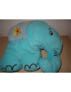 Jucarie de plus elefant cu floricele