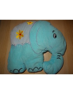 Jucarie de plus elefant cu floricele 2