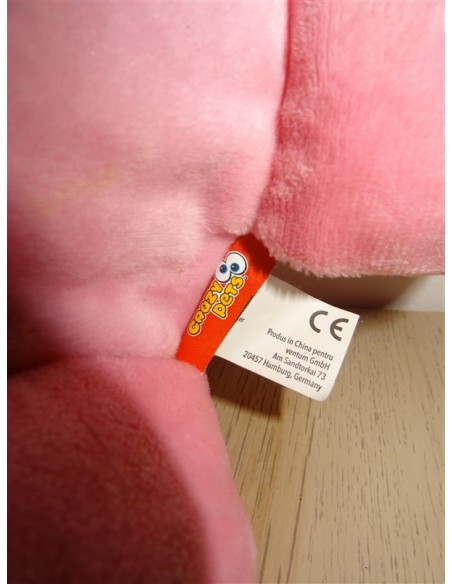 Jucarie din plus Purcelusul vesel Crazy Pets