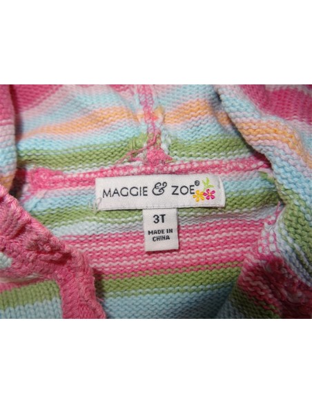 Pulover fetita roz Maggie Zoe