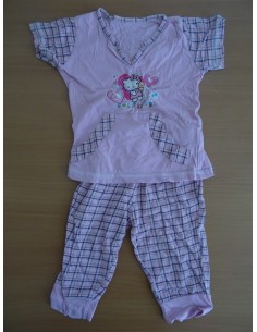 Pijama fetita maneca scurta Torobisi
