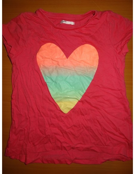 Tricou roz fetita Pepco