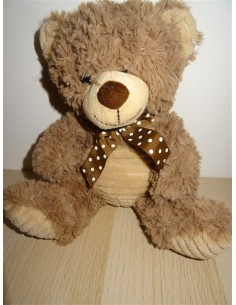 Jucarie din plus Ursulet cu fundita Max&Sax