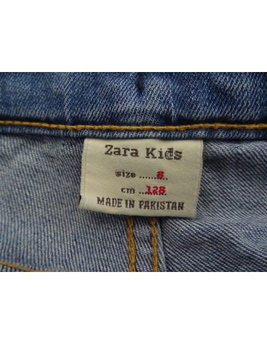 Pantalon lung blug baietel Zara