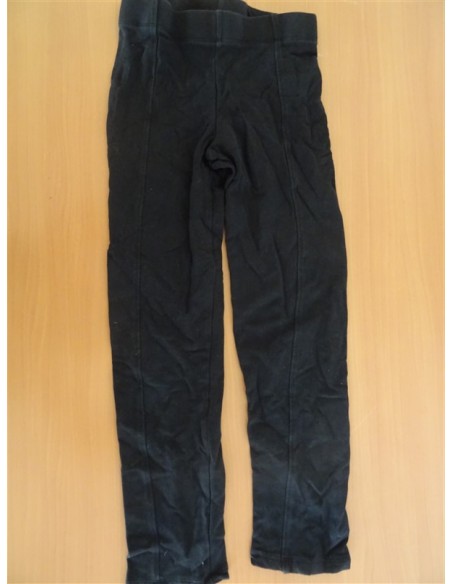 Pantalon lung negru tip colant pentru fete H&M