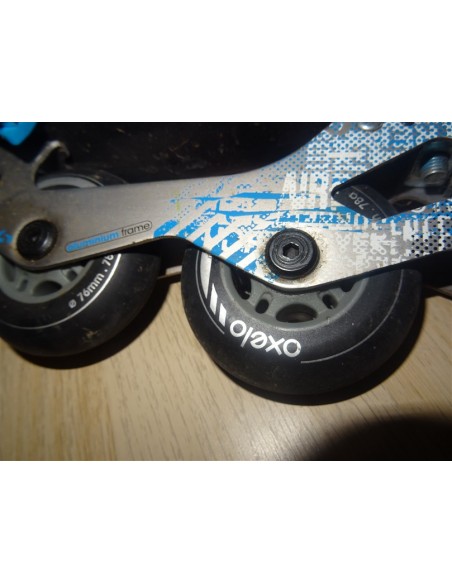 Role reglabile culoare albastru Oxelo