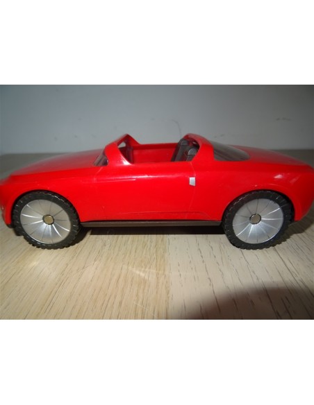 Jucarie Masina rosie sport decapotabila in 2 usi 17cm Disney