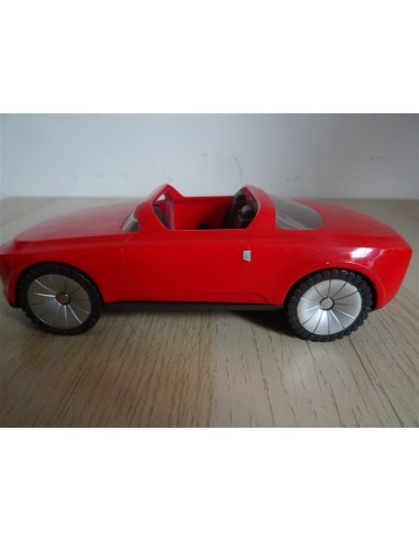 Jucarie Masina rosie sport decapotabila in 2 usi 17cm Disney