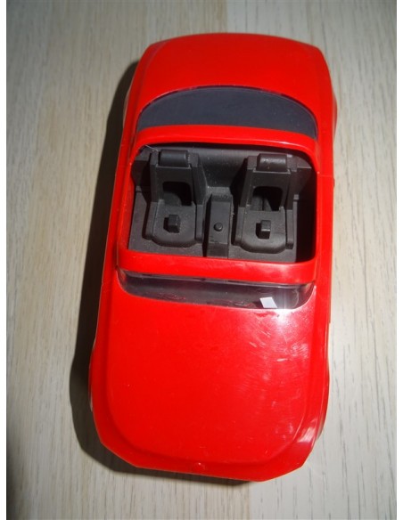 Jucarie Masina rosie sport decapotabila in 2 usi 17cm Disney