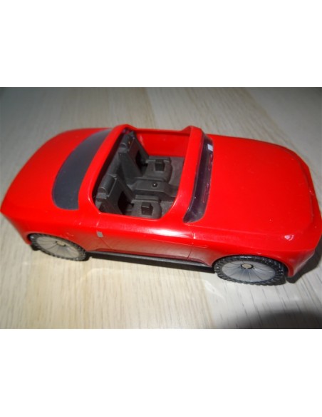 Jucarie Masina rosie sport decapotabila in 2 usi 17cm Disney