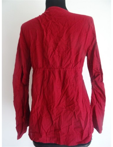 Bluza tip camasa lunga cu snur la gat H&M