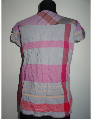 Tricou maneca scurta dama multicolor