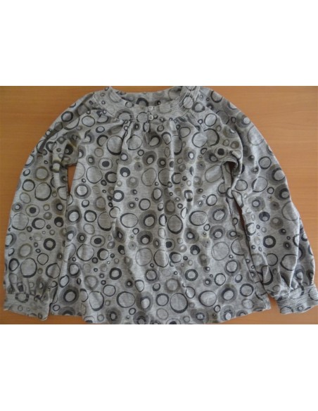 Bluzita fetita buline floral maneca lunga Papillan