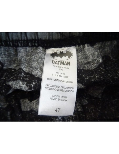 Pantalon scurt baiat imprimeu army Batman