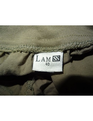 Pantalon lung bej dama Lam SS