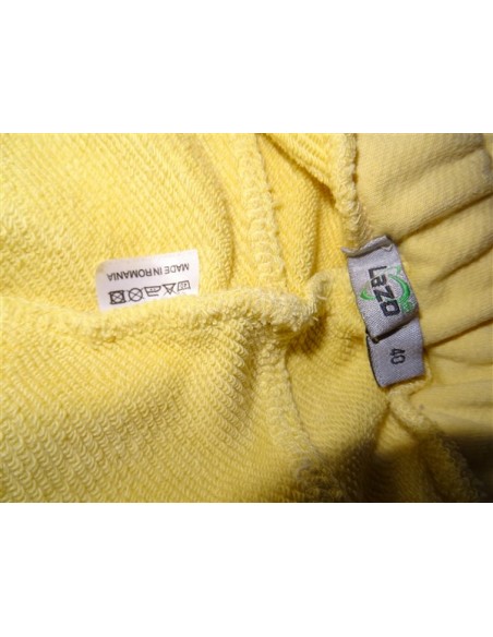 Pantalon lung trening galbeni dama Lazo