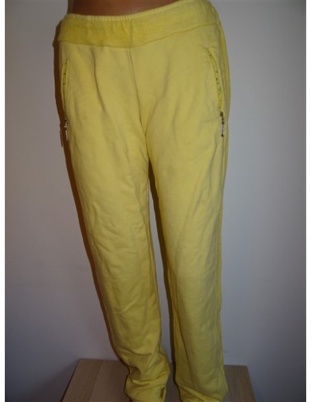 Pantalon lung trening galbeni dama Lazo