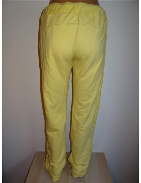Pantalon lung trening galbeni dama Lazo