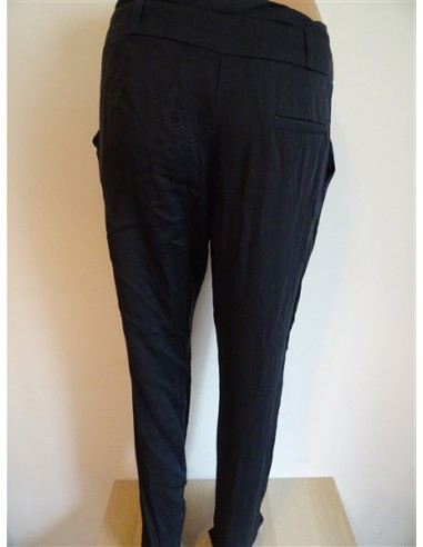 Pantalon lung negru dama casual