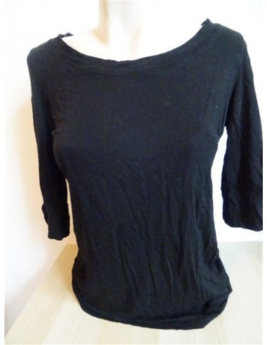 Bluza neagra dama maneca trei sferturi