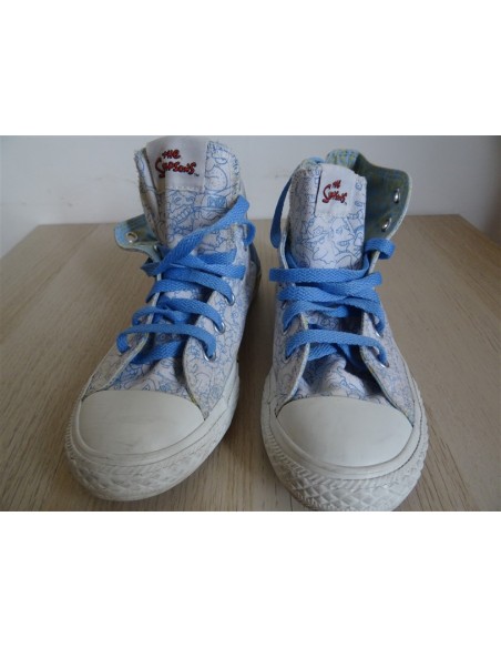 Bascheti pentru copii Converse cu imprimeu personaj Bart Simpson