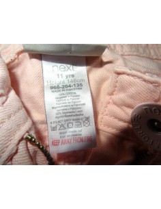 Pantalon trei sferturi roz fetita Next 2