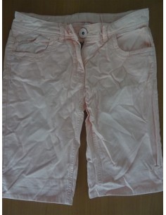 Pantalon trei sferturi roz fetita Next