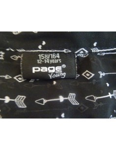 Camasa maneca scurta neagra fetita Page 2